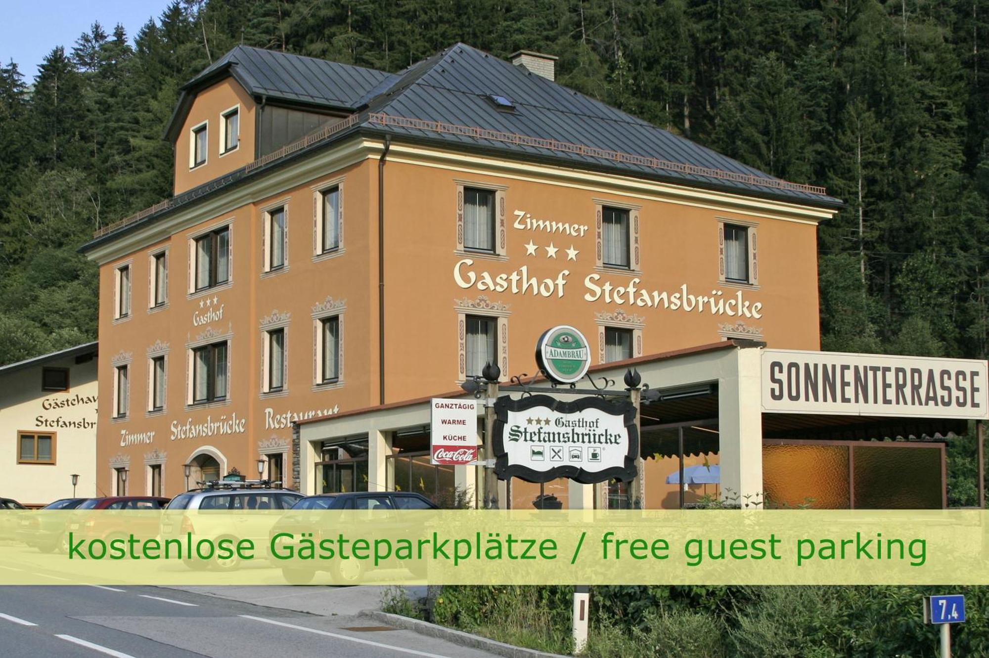Hotel Gasthof Stefansbrucke Innsbruck Bagian luar foto